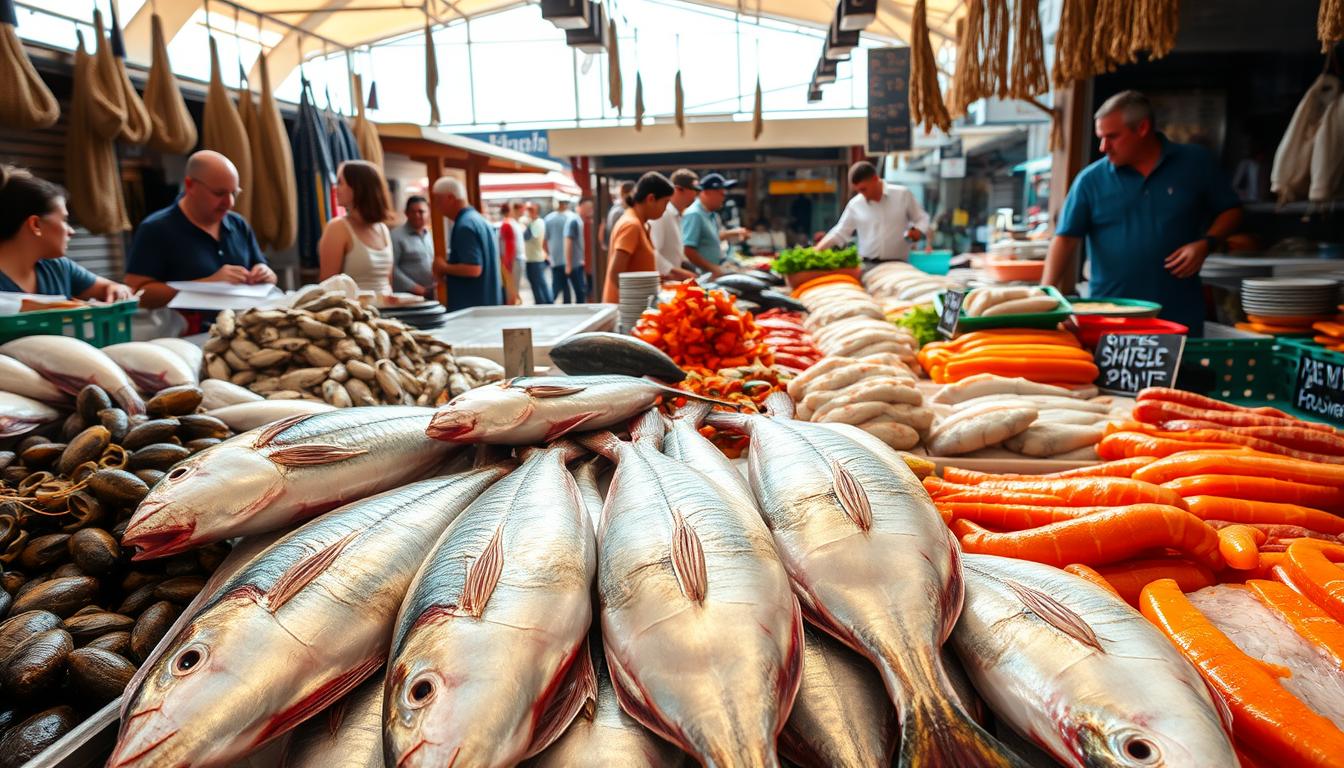 fresh seafood market